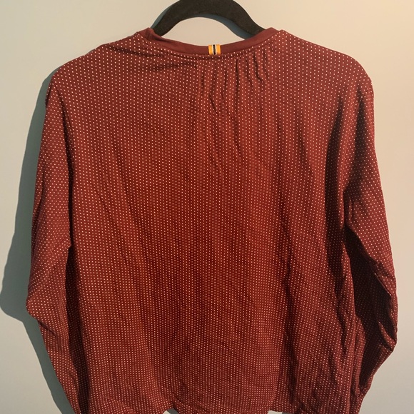 Long Sleeve Polka Dot Shirt - Picture 3 of 3